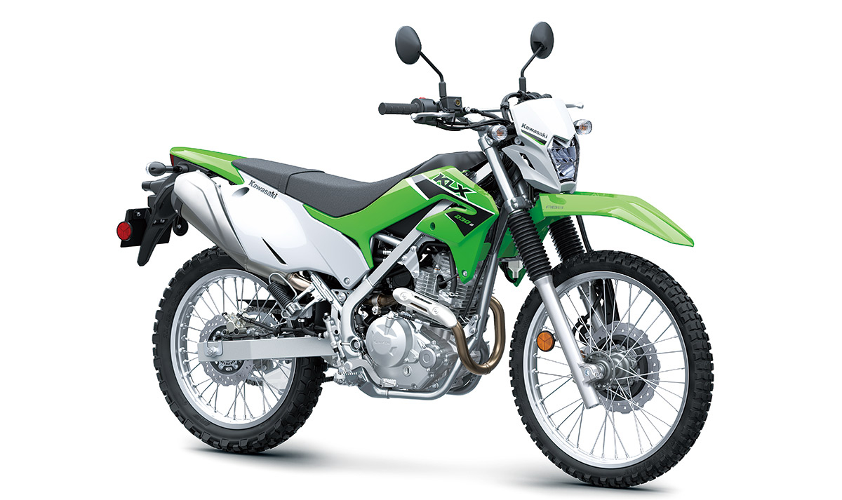 KLX230S 2023 xanh